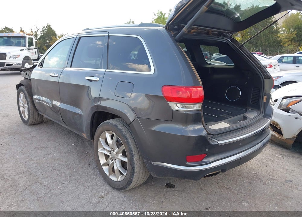 2014 JEEP GRAND CHEROKEE SUMMIT VIN: 1C4RJEJT7EC136674