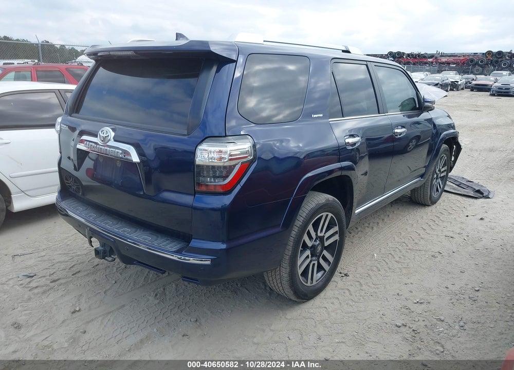 2019 TOYOTA 4RUNNER LIMITED VIN: JTEBU5JRXK5629533