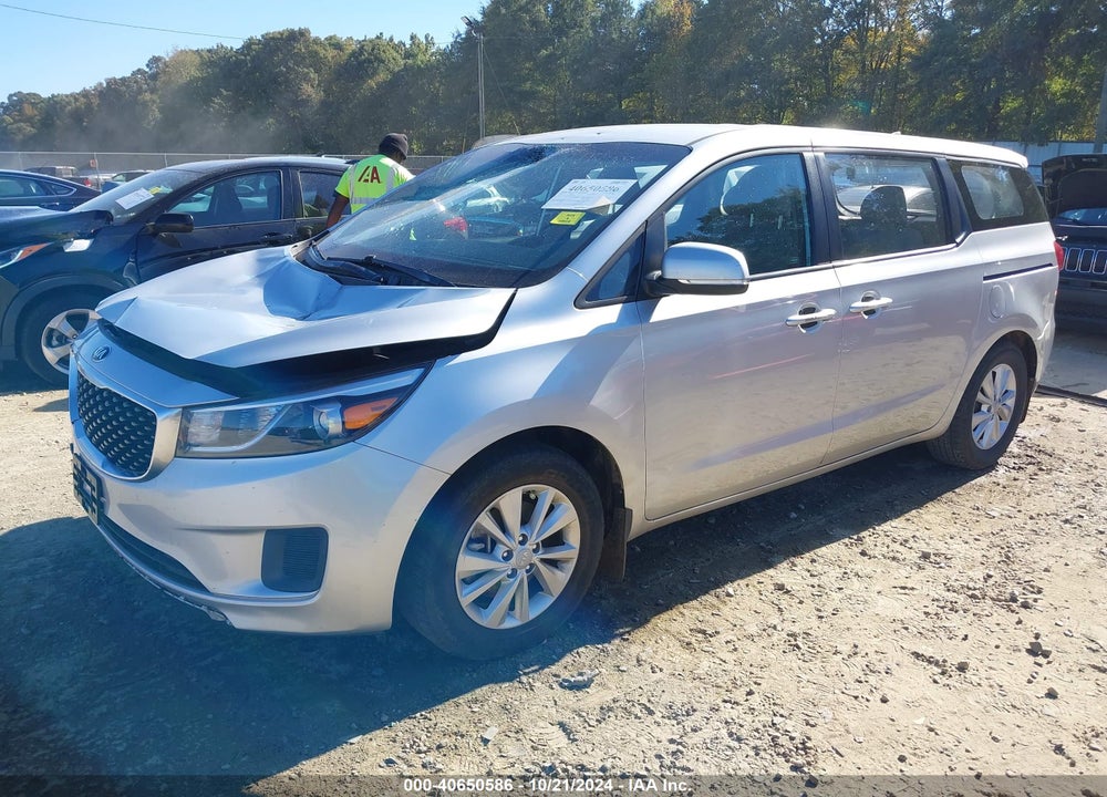 2017 KIA SEDONA L VIN: KNDMA5C17H6279567