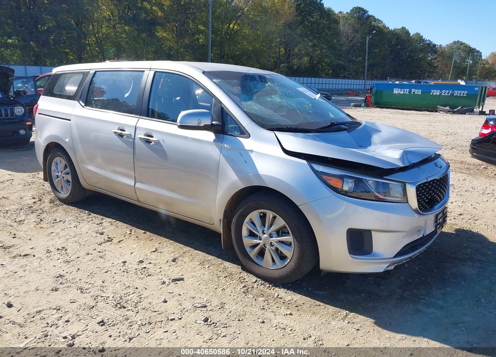 2017 KIA SEDONA L VIN: KNDMA5C17H6279567