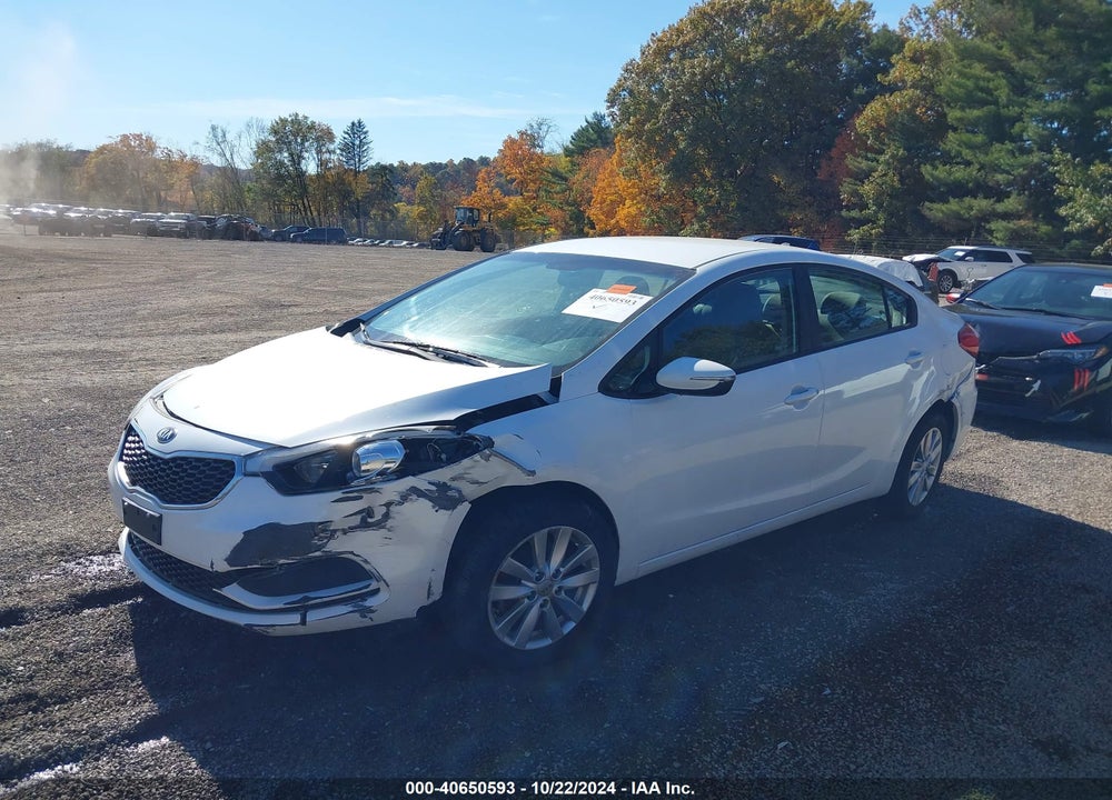 2014 KIA FORTE LX VIN: KNAFX4A61E5123569