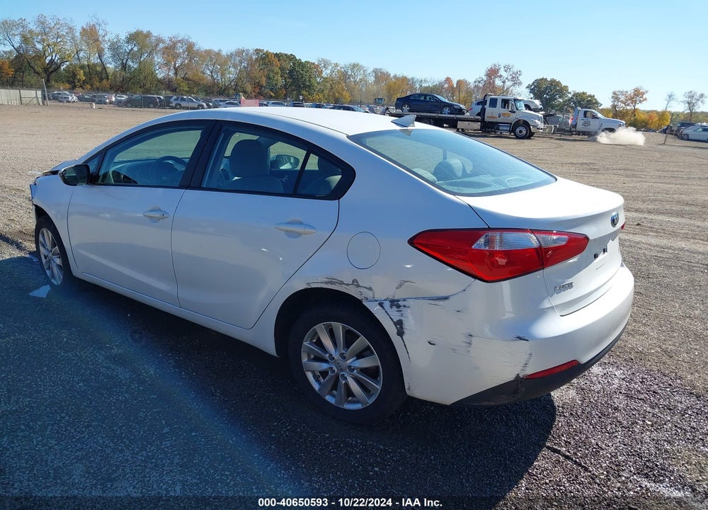 2014 KIA FORTE LX VIN: KNAFX4A61E5123569