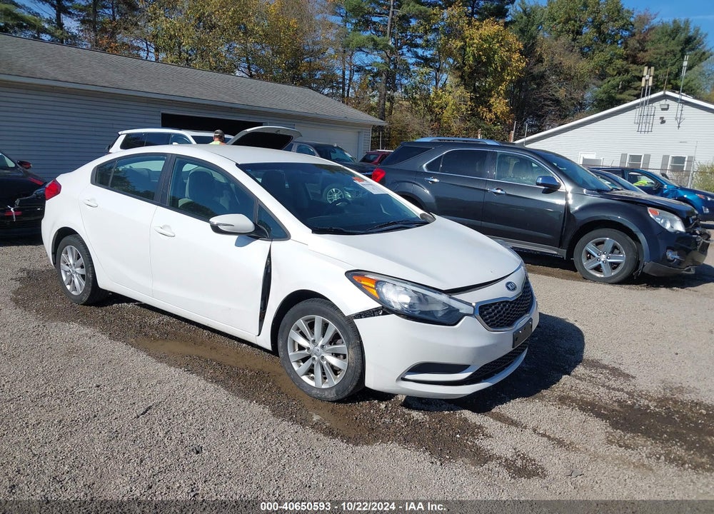 2014 KIA FORTE LX VIN: KNAFX4A61E5123569