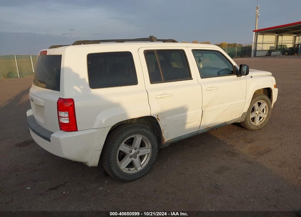 2010 JEEP PATRIOT SPORT VIN: 1J4NF2GB8AD554740