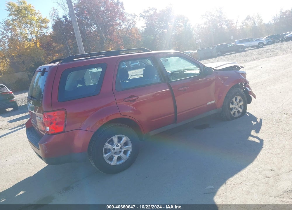2008 MAZDA TRIBUTE I SPORT VIN: 4F2CZ92Z08KM22319