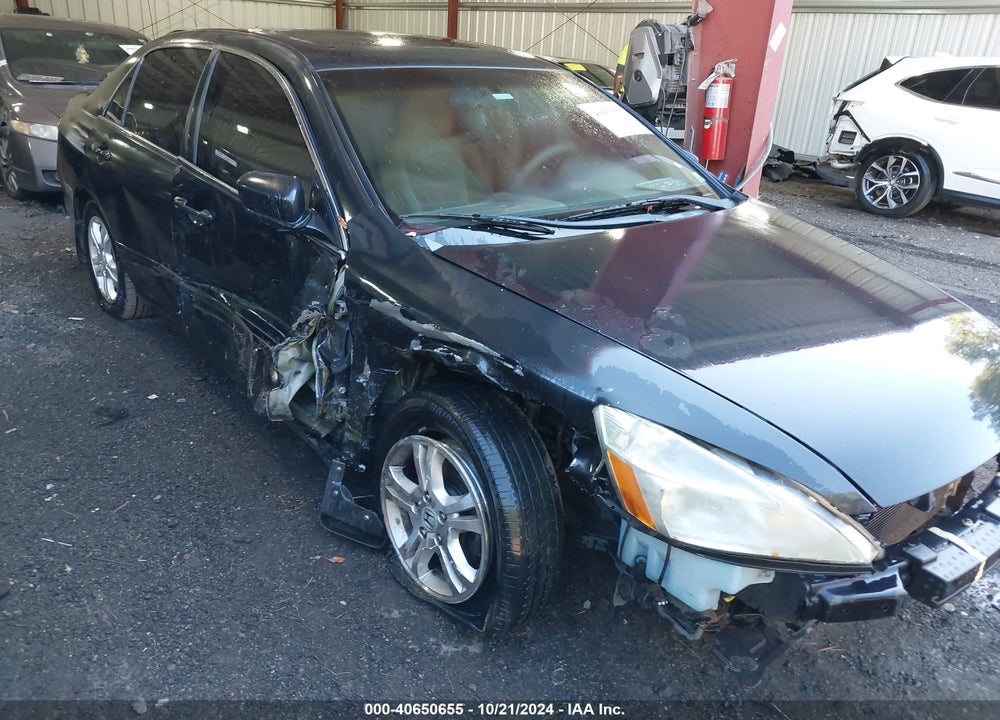 2007 HONDA ACCORD 2.4 EX VIN: 1HGCM56737A062730