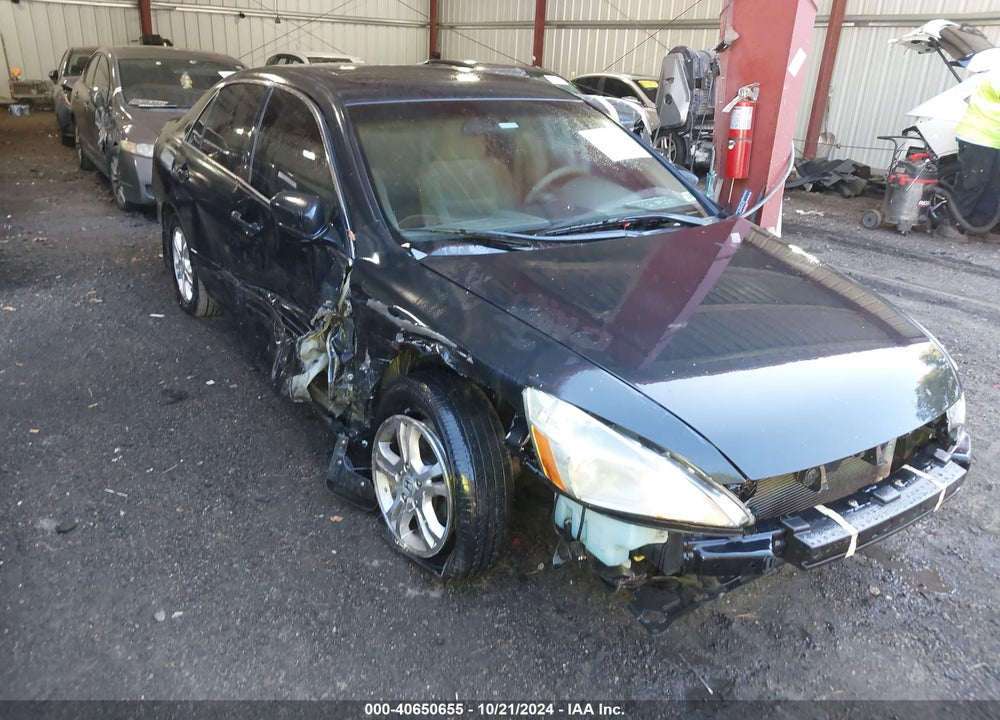 2007 HONDA ACCORD 2.4 EX VIN: 1HGCM56737A062730