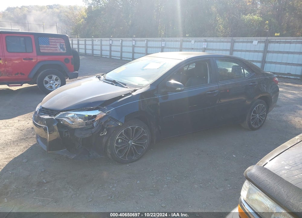 2015 TOYOTA COROLLA S PLUS VIN: 2T1BURHEXFC258722