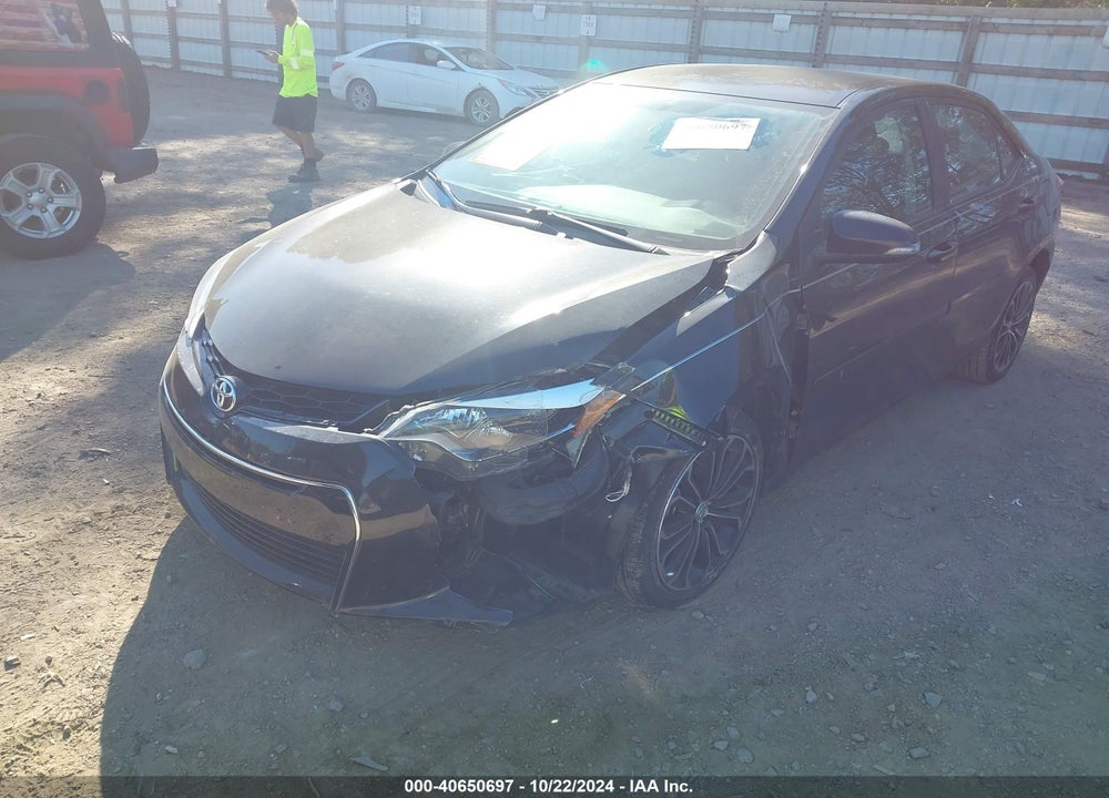 2015 TOYOTA COROLLA S PLUS VIN: 2T1BURHEXFC258722