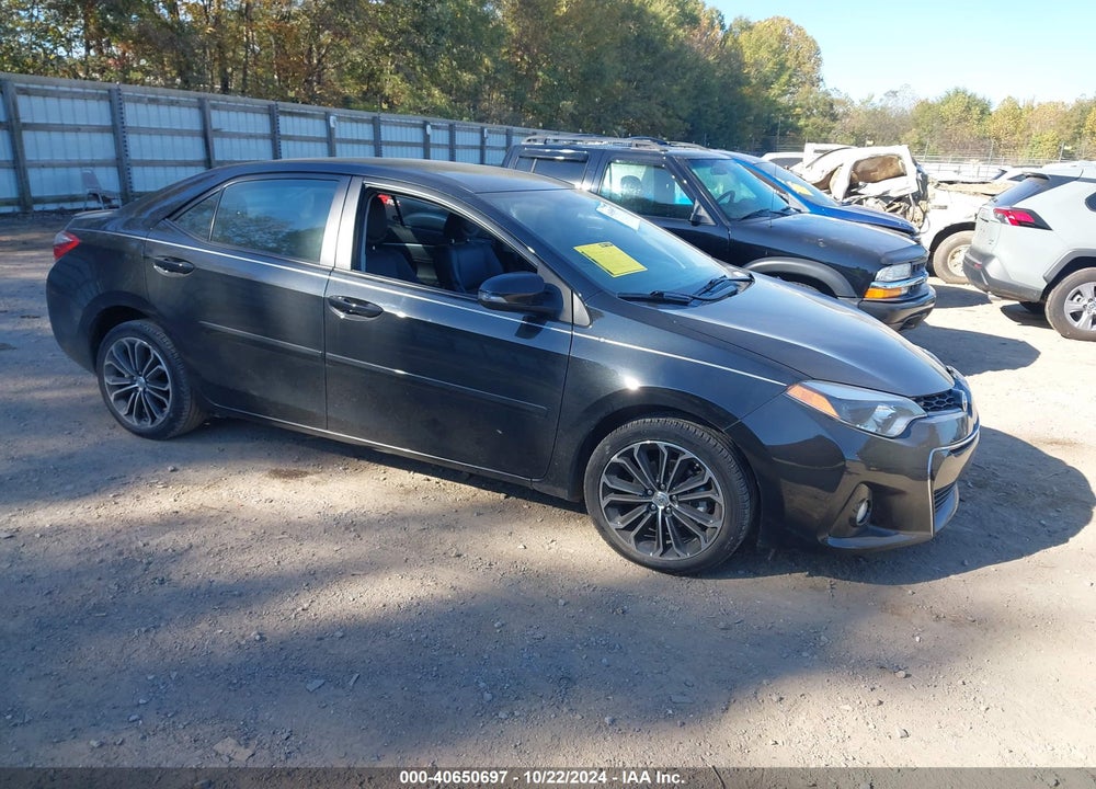 2015 TOYOTA COROLLA S PLUS VIN: 2T1BURHEXFC258722
