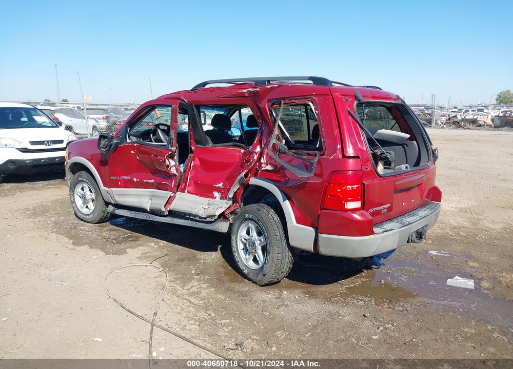 2002 FORD EXPLORER XLT VIN: 1FMZU73E12ZC34993