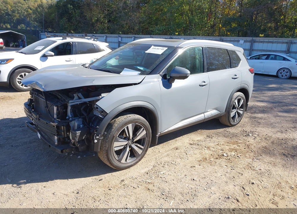 2021 NISSAN ROGUE SL FWD VIN: 5N1AT3CA2MC674166
