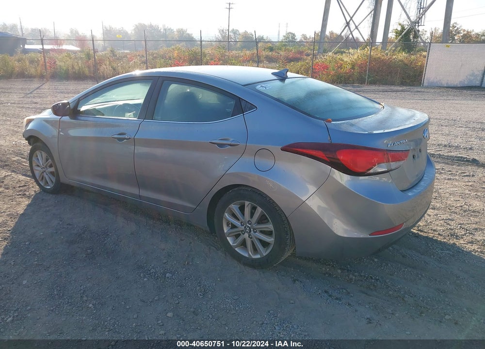2015 HYUNDAI ELANTRA SE VIN: KMHDH4AE1FU293657