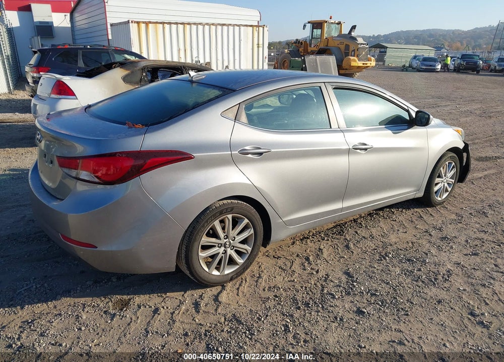 2015 HYUNDAI ELANTRA SE VIN: KMHDH4AE1FU293657