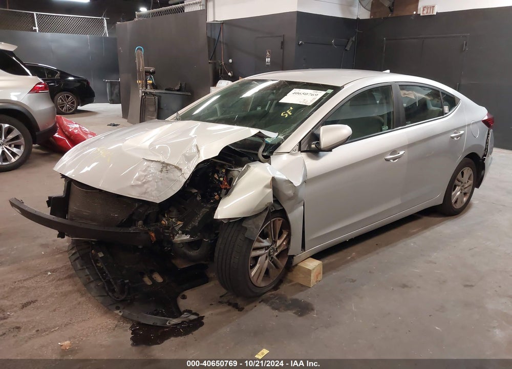 2019 HYUNDAI ELANTRA SEL VIN: 5NPD84LF7KH440174