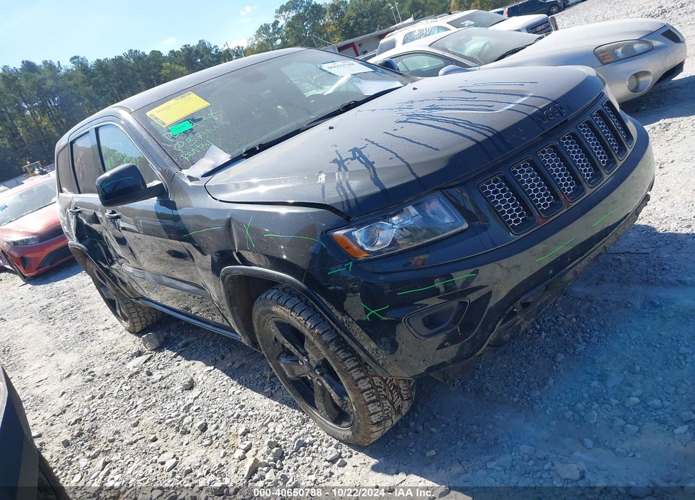2015 JEEP GRAND CHEROKEE ALTITUDE VIN: 1C4RJFAG5FC130740