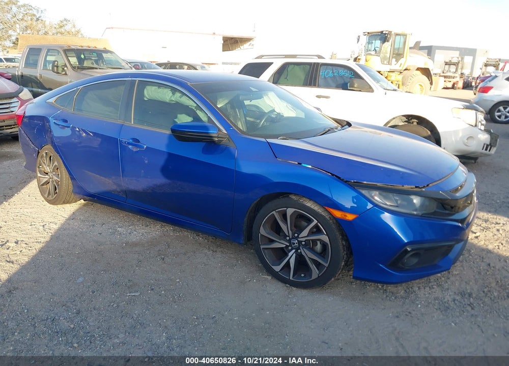 2020 HONDA CIVIC SPORT VIN: 2HGFC2F83LH581957
