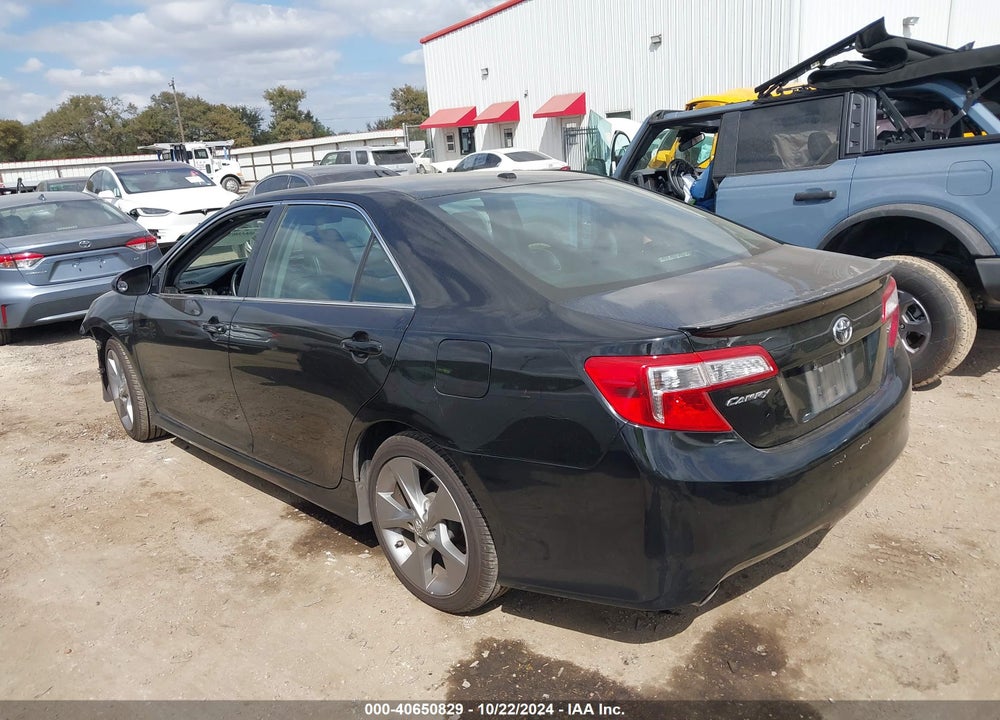 2012 TOYOTA CAMRY SE V6 VIN: 4T1BK1FK5CU501721