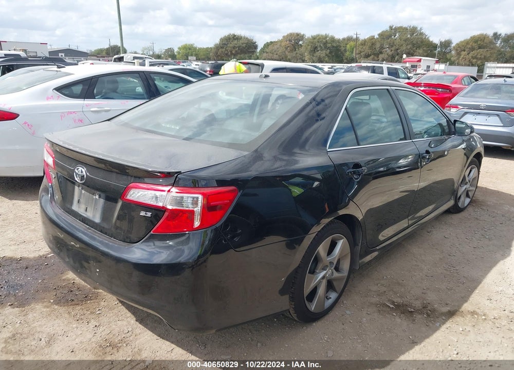 2012 TOYOTA CAMRY SE V6 VIN: 4T1BK1FK5CU501721
