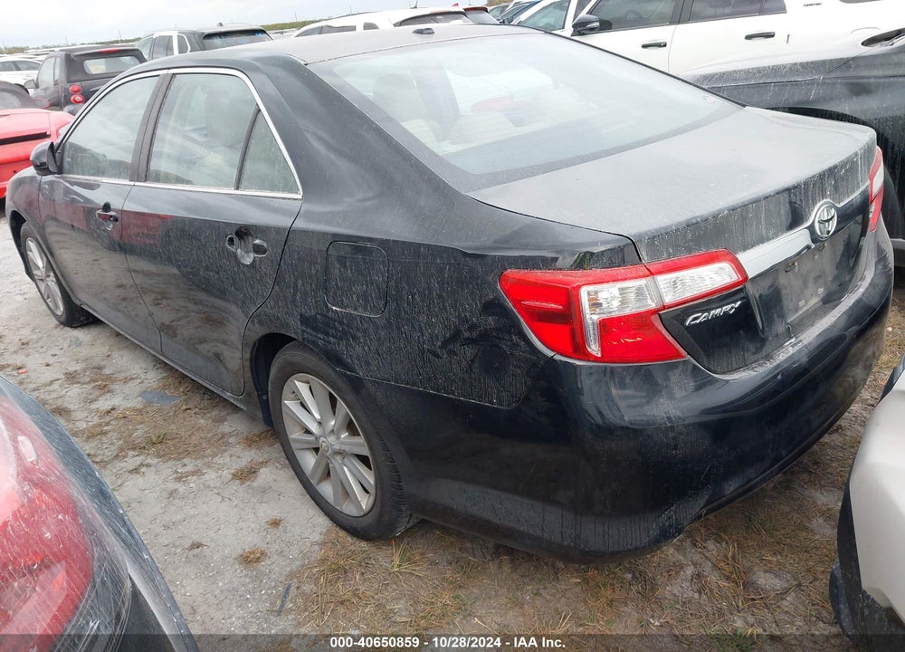 2012 TOYOTA CAMRY XLE VIN: 4T4BF1FK1CR166001