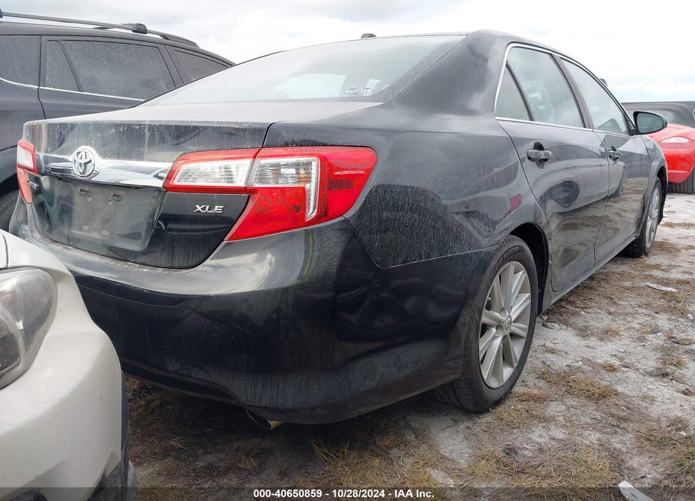 2012 TOYOTA CAMRY XLE VIN: 4T4BF1FK1CR166001