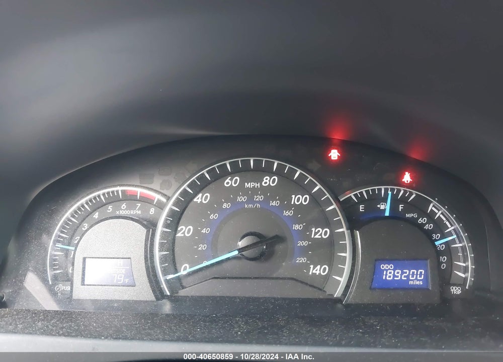 2012 TOYOTA CAMRY XLE VIN: 4T4BF1FK1CR166001