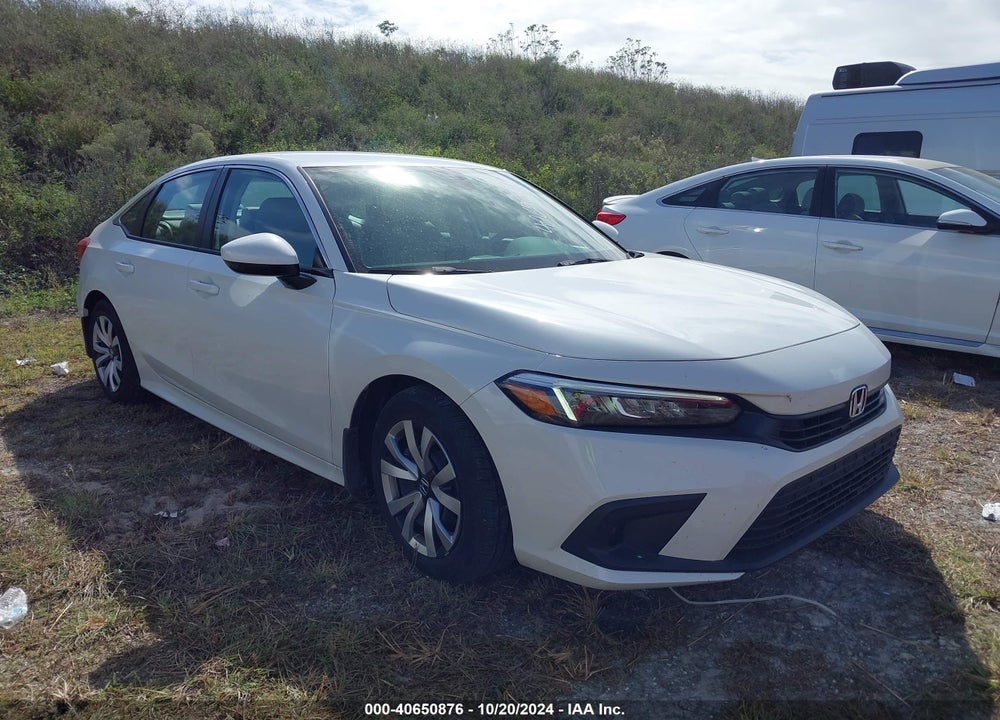 2022 HONDA CIVIC LX VIN: 2HGFE2F2XNH570737