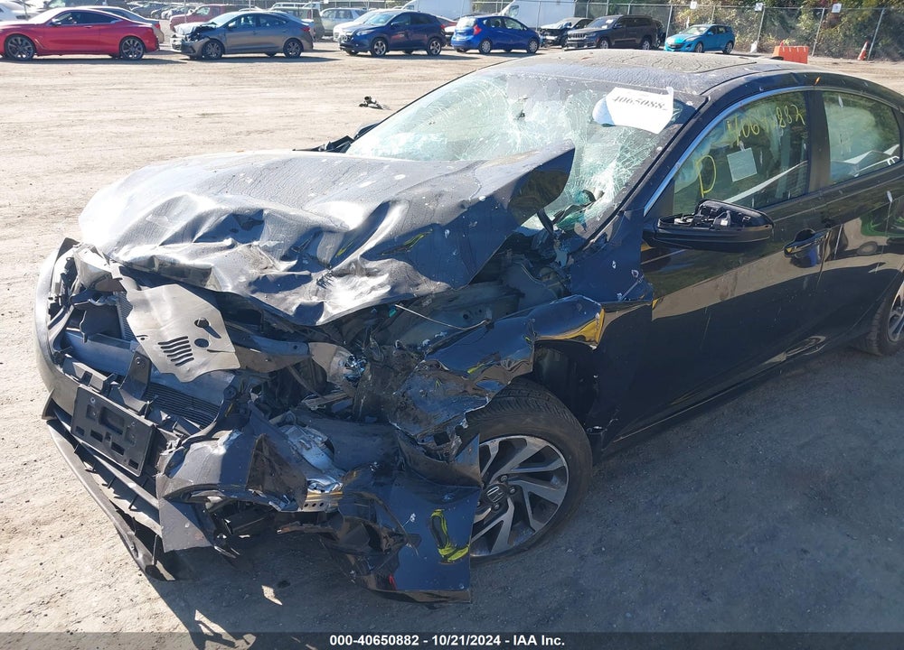 2018 HONDA CIVIC EX VIN: 2HGFC2F75JH512336