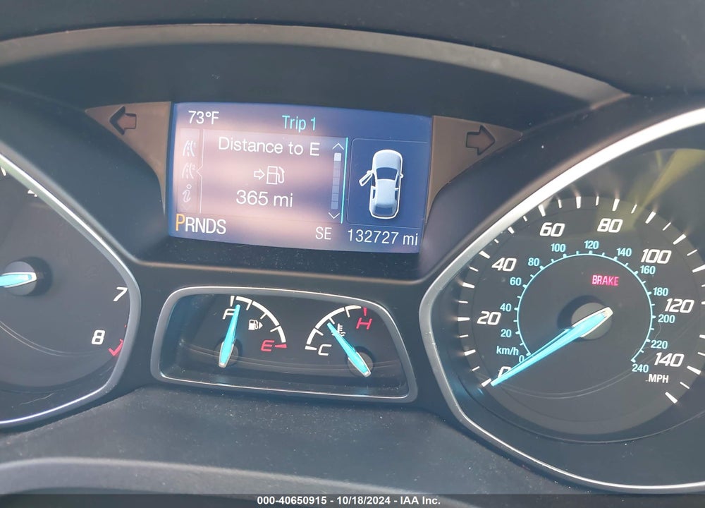 2014 FORD ESCAPE S VIN: 1FMCU0F76EUD02197