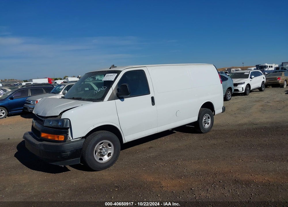 2021 CHEVROLET EXPRESS CARGO RWD 2500 REGULAR WHEELBASE WT VIN: 1GCWGAFP2M1182719