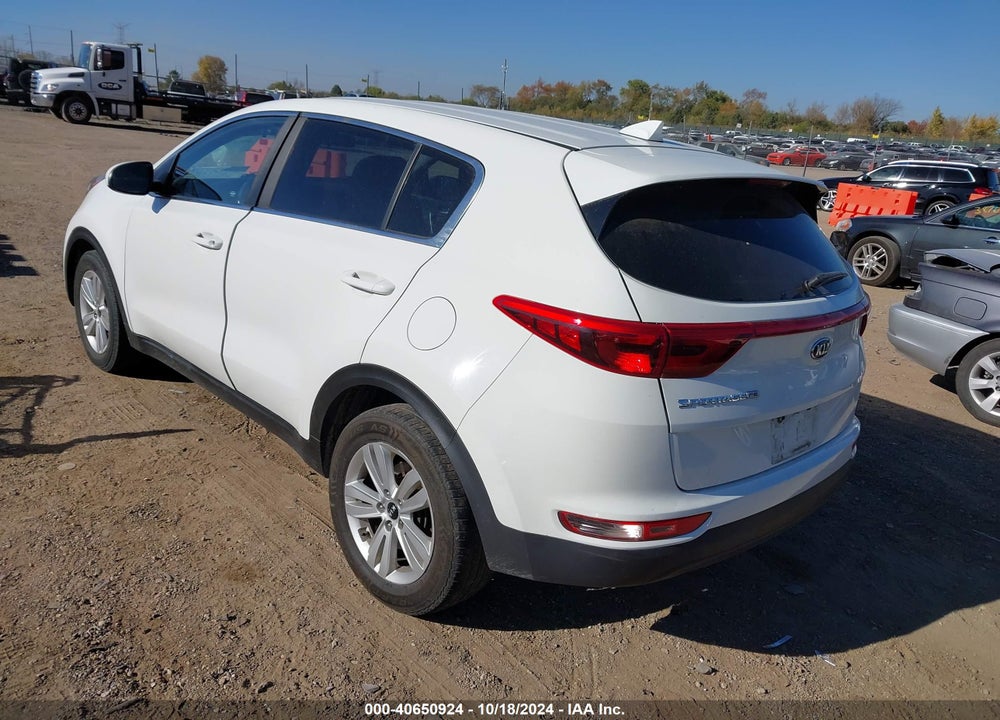 2017 KIA SPORTAGE LX VIN: KNDPM3AC0H7067570