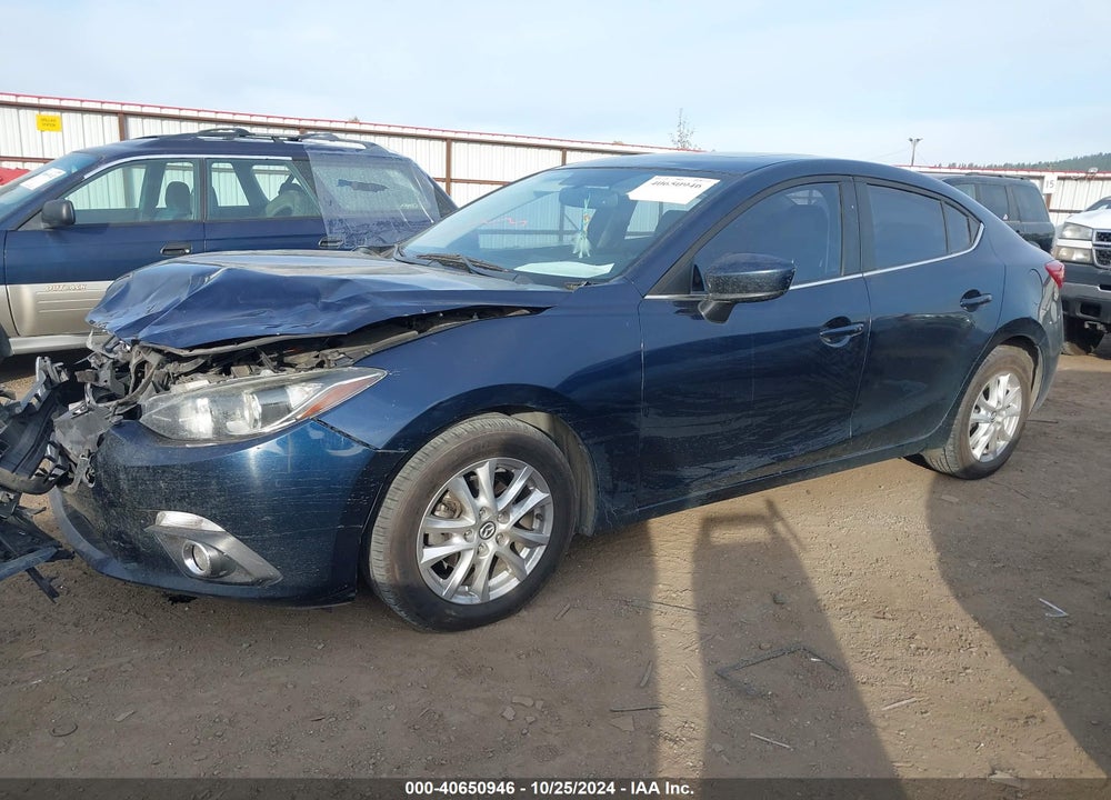 2014 MAZDA 3 I TOURING VIN: JM1BM1V79E1126870