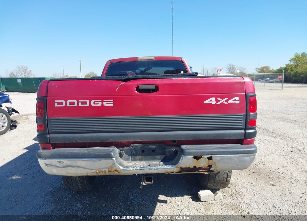 1998 DODGE RAM 2500 ST VIN: 3B7KF26Z4WM221034
