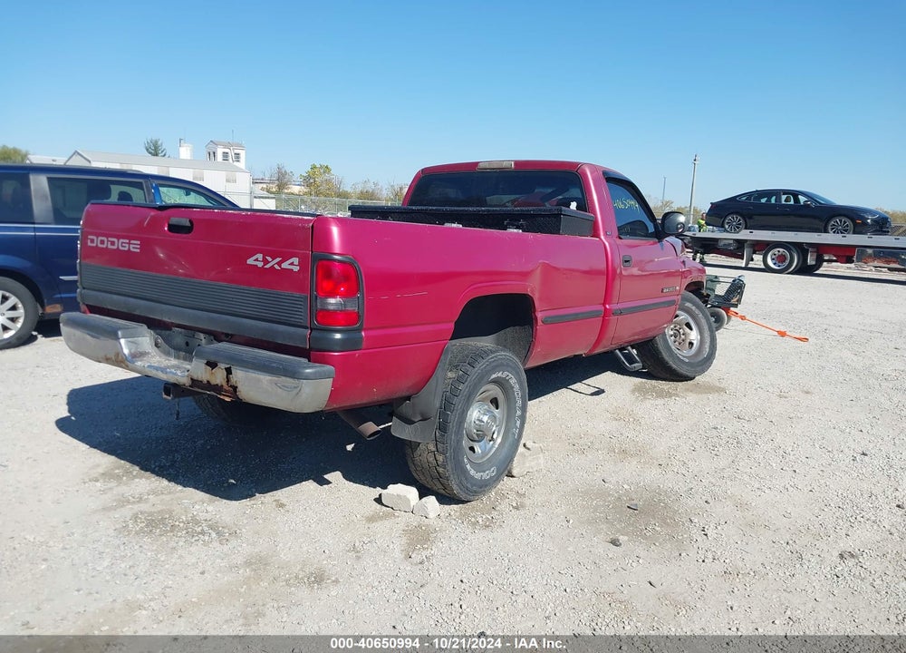 1998 DODGE RAM 2500 ST VIN: 3B7KF26Z4WM221034