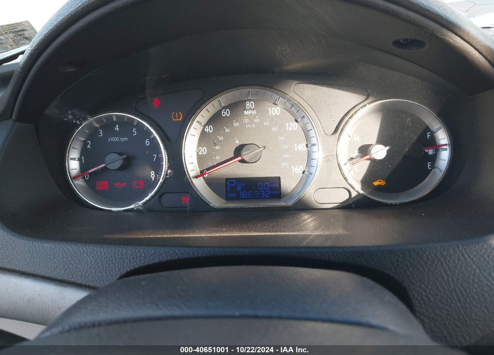 2009 HYUNDAI SONATA GLS VIN: 5NPET46C59H516666