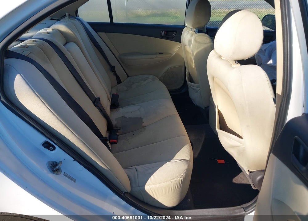 2009 HYUNDAI SONATA GLS VIN: 5NPET46C59H516666