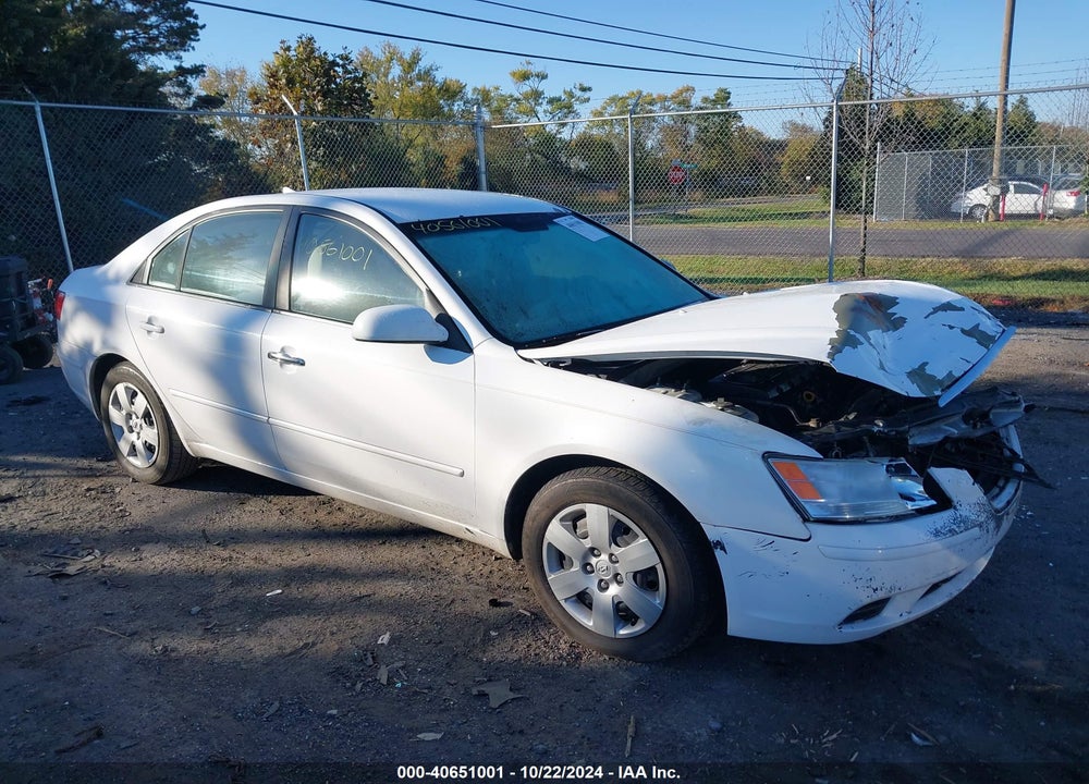 2009 HYUNDAI SONATA GLS VIN: 5NPET46C59H516666