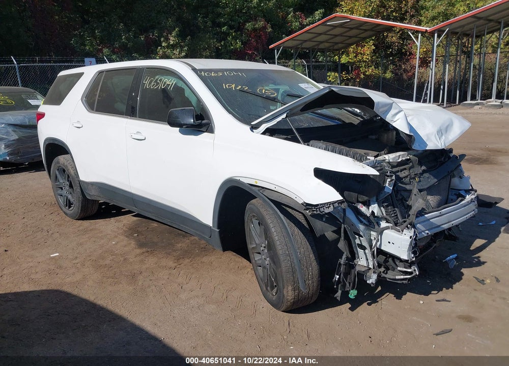 2020 CHEVROLET TRAVERSE FWD LS VIN: 1GNERFKW4LJ240609