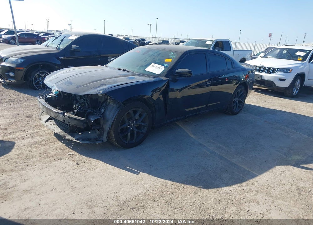 2022 DODGE CHARGER SXT RWD VIN: 2C3CDXBG9NH111013