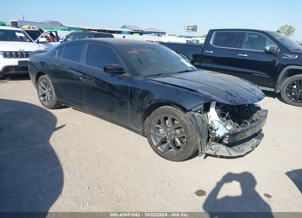 2022 DODGE CHARGER SXT RWD VIN: 2C3CDXBG9NH111013