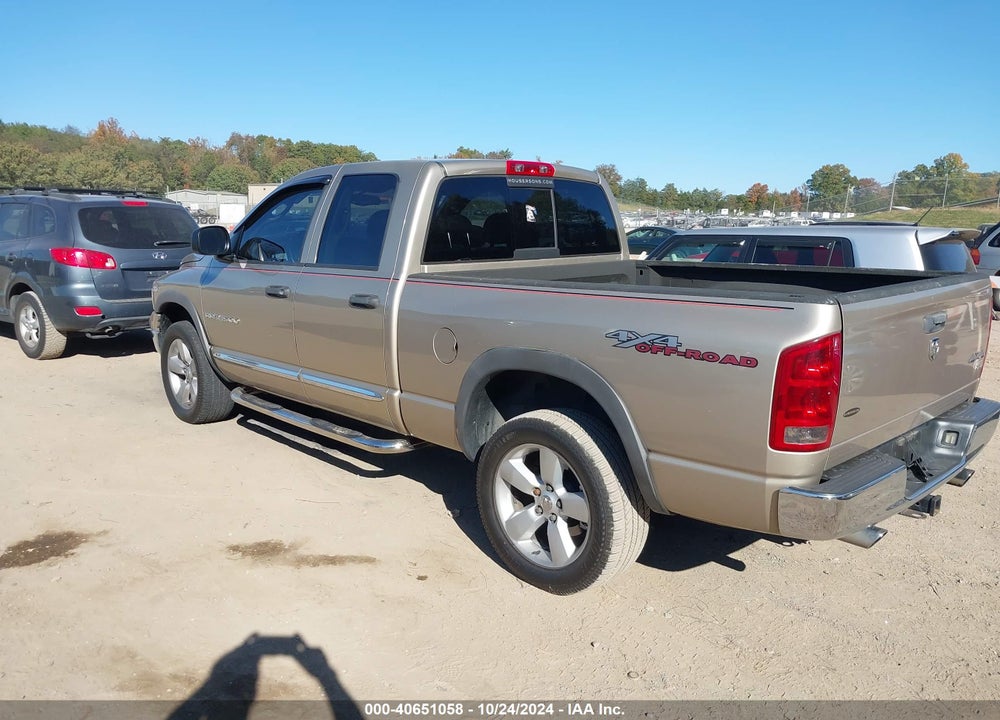 2005 DODGE RAM 1500 SLT/LARAMIE VIN: 1D7HU18D45S240626