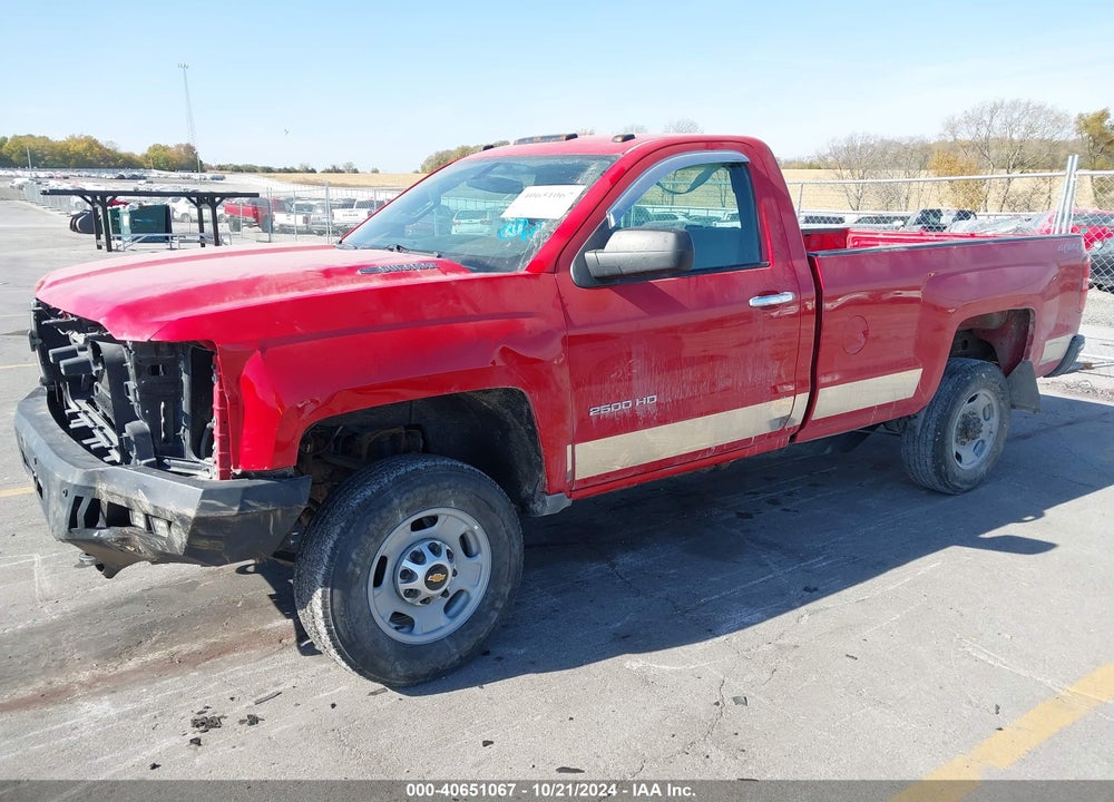 2015 CHEVROLET SILVERADO 2500HD WT VIN: 1GC0KUE84FZ137947
