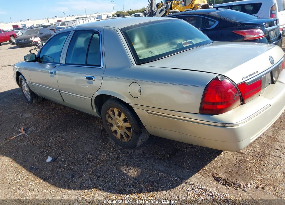 2004 MERCURY GRAND MARQUIS LS VIN: 2MEFM75W54X663767