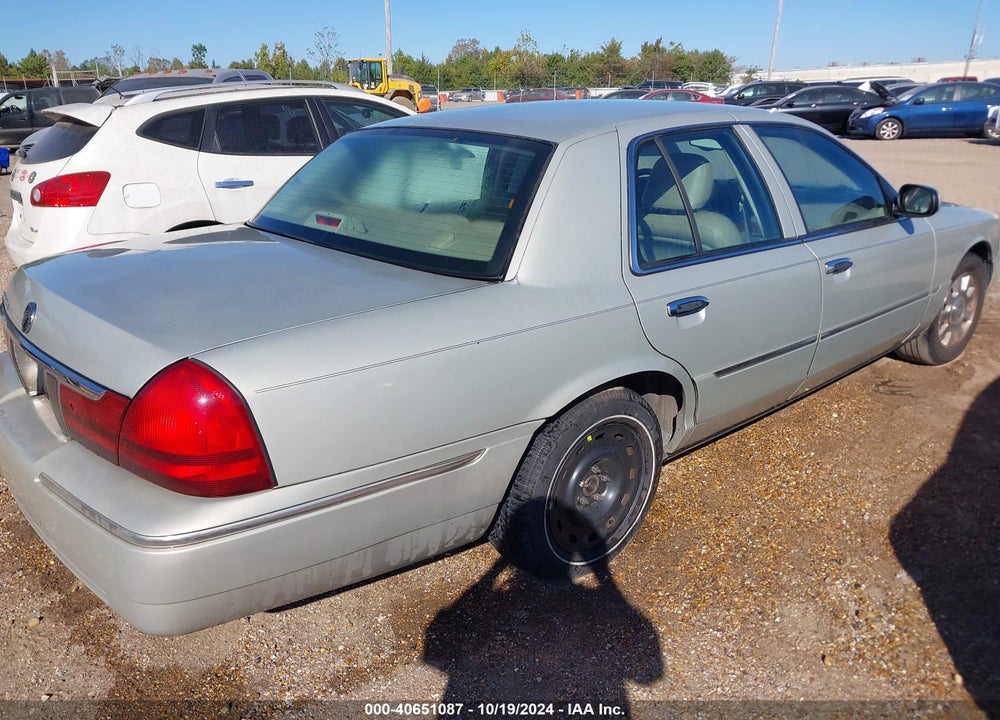 2004 MERCURY GRAND MARQUIS LS VIN: 2MEFM75W54X663767