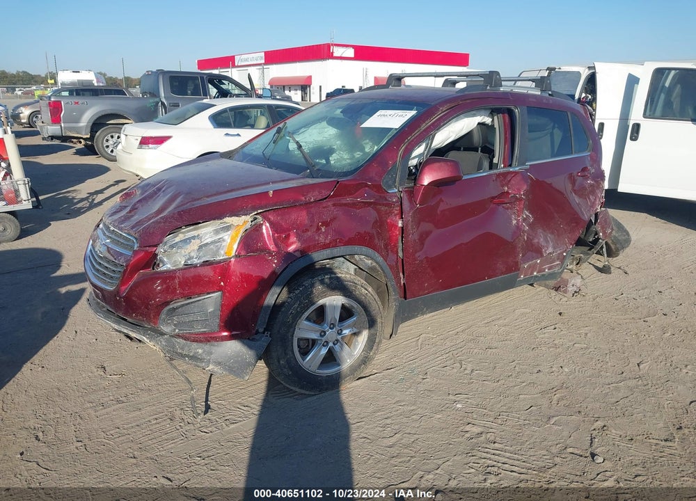 2016 CHEVROLET TRAX VIN: 3GNCJPSB5GL120852