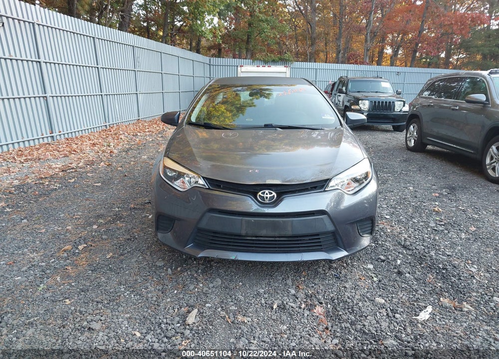 2016 TOYOTA COROLLA L VIN: 2T1BURHE2GC511131