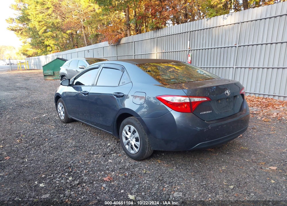 2016 TOYOTA COROLLA L VIN: 2T1BURHE2GC511131