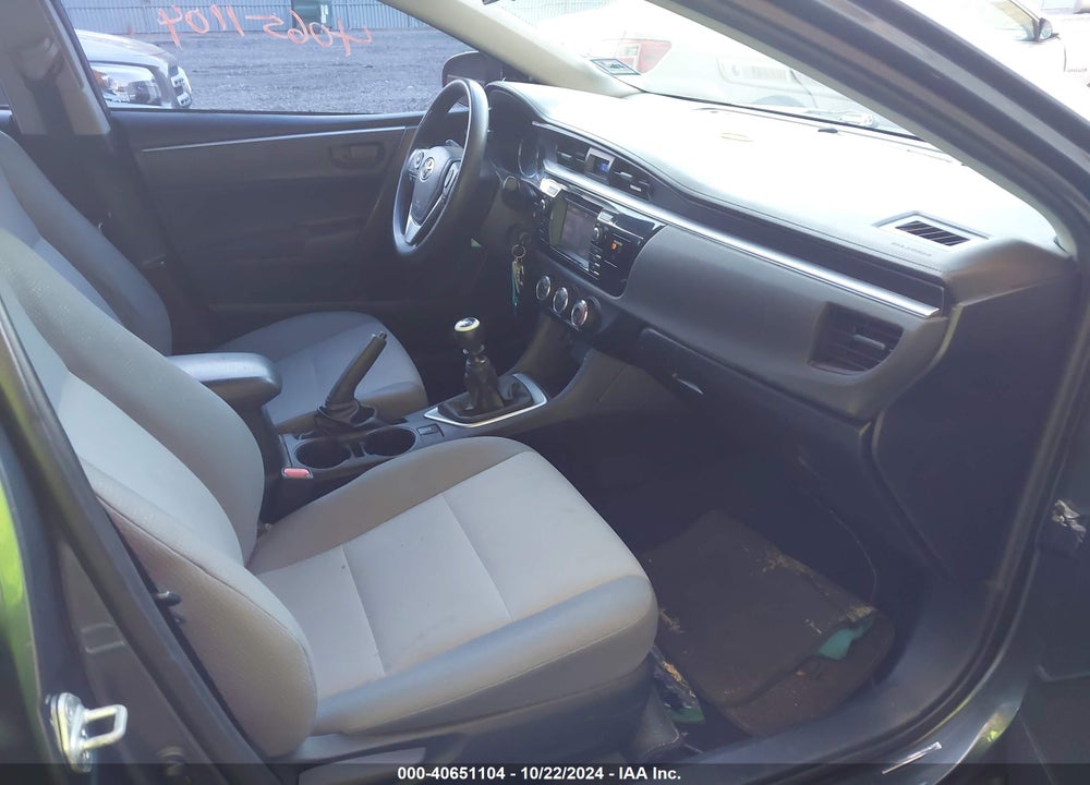 2016 TOYOTA COROLLA L VIN: 2T1BURHE2GC511131