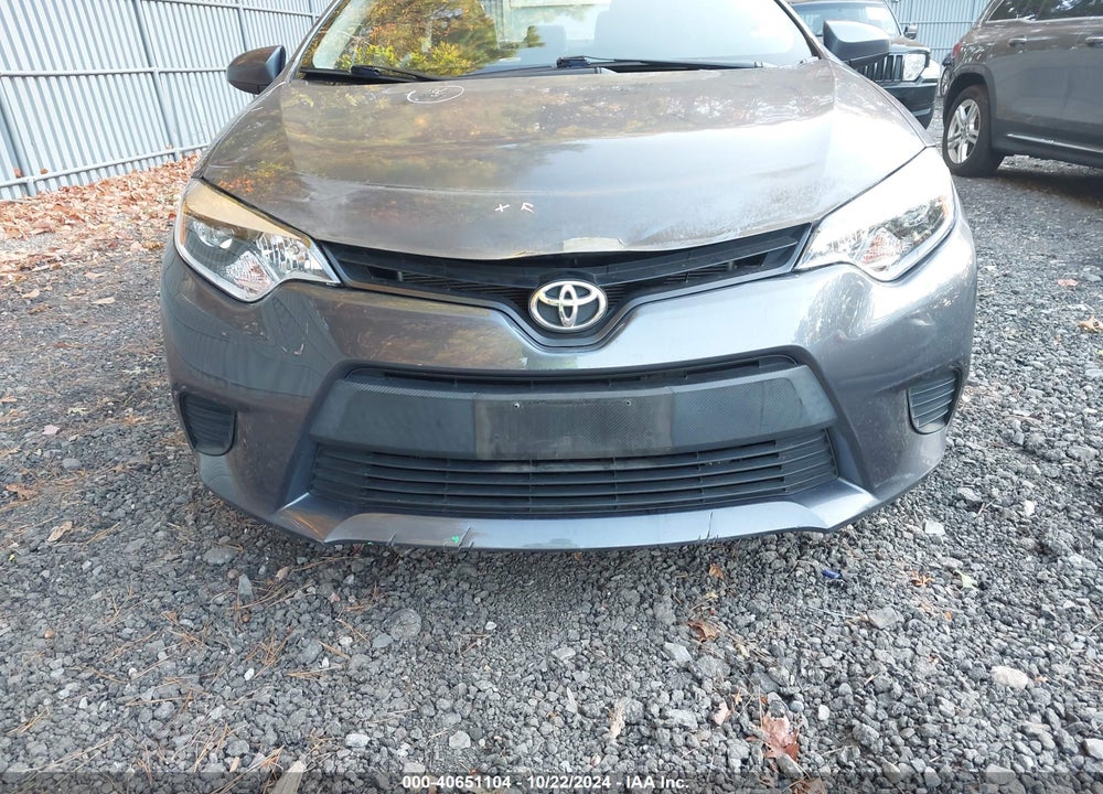 2016 TOYOTA COROLLA L VIN: 2T1BURHE2GC511131