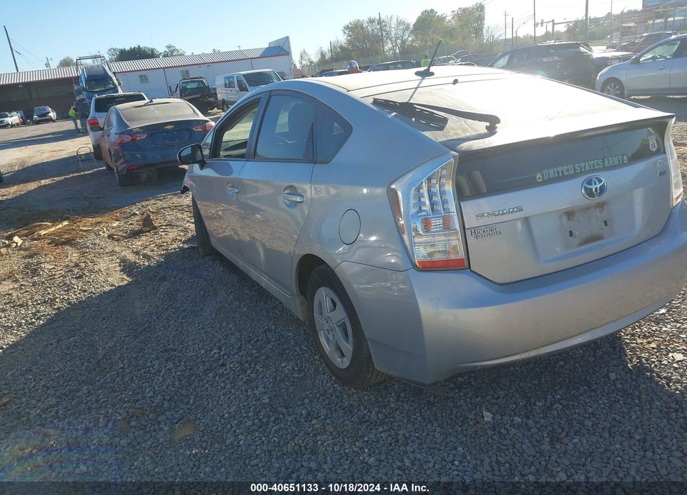2010 TOYOTA PRIUS II VIN: JTDKN3DUXA0135772